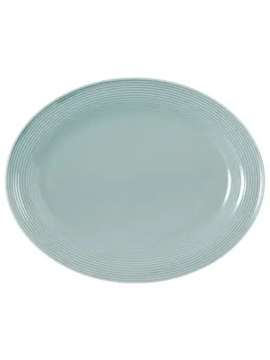 Platte oval mit Relief BEAT Color Glaze  