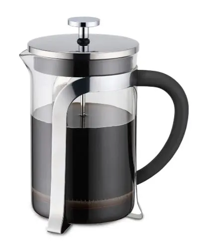 [PR/07296] Pressfilterkanne Borosilikatglas / Edelstahl 0,6 L