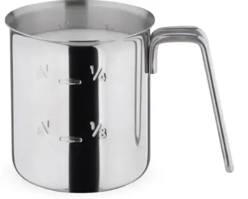 [PR/03373] Messbecher Edelstahl poliert 1 Liter