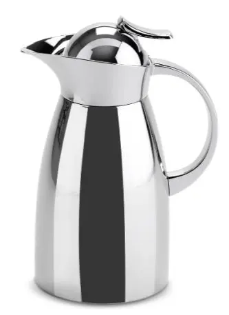 [PR/07352] Isolierkanne Edelstahl  hochglanz doppelwandig 1,1 L