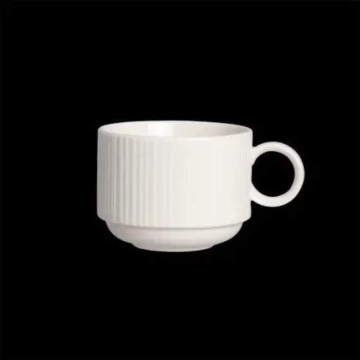 [PR/01463] Kaffee-Obere 21,25 cl stapelbar Concorde weiß  