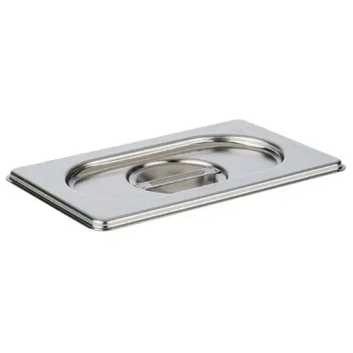 [PR/03752] GN Deckel 1/2 ohne Löffelaussparung Edelstahl  