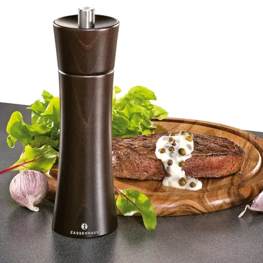 [PR/07801] Salzmühle 24 cm Buche wenge Modell Frankfurt -Zassenhaus    