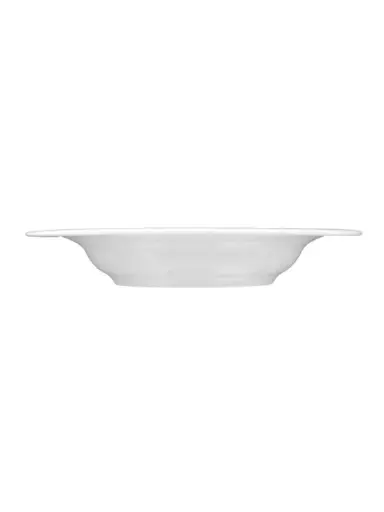 [PR/03911] Teller tief 23 cm Fahne Form Savoy weiß Seltmann   
