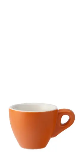 [PR/03957] Barista Espresso Matt Orange Cup 2.75oz (8cl)