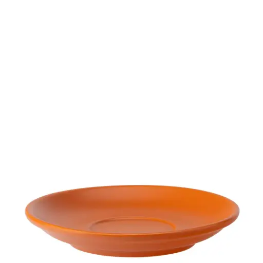 [PR/08031] Barista Matt Orange Saucer 6" (15.5cm)