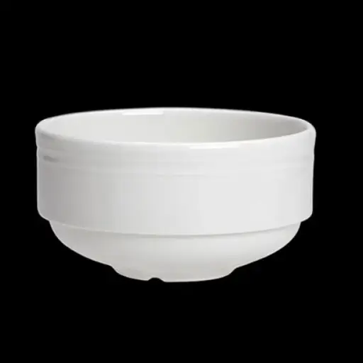 [PR/01601] Schale 28,5 cl stapelbar BEAD weiß 