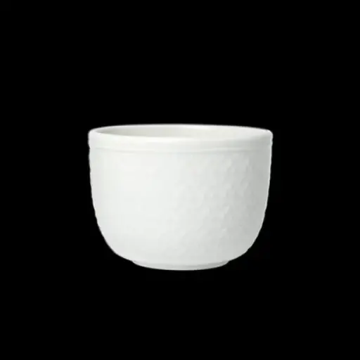 [PR/01607] Zucker-/Bouillonschale 22,75 cl BEAD weiß 