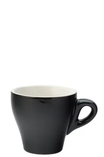 [PR/04002] Barista Tulip Black Cup 6.25oz (18cl)