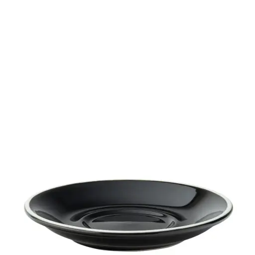 [PR/08085] Barista Black Saucer 6" (15.5cm)
