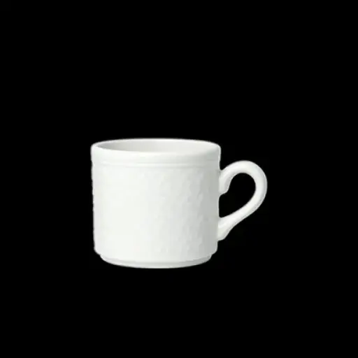 [PR/01624] Espresso-Obere 8,5 cl BEAD weiß Accent