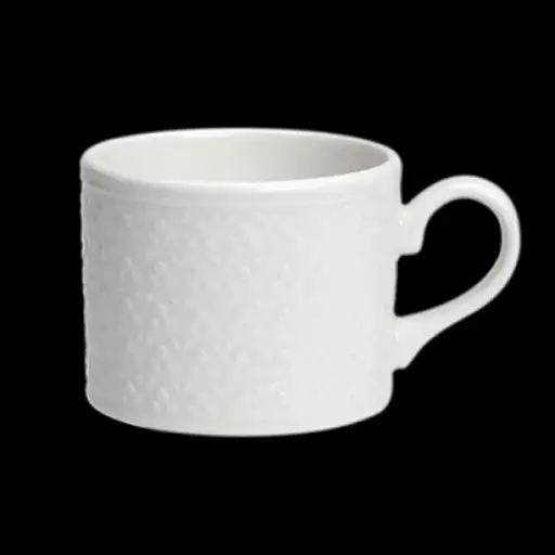 [PR/01628] Capuccino-Obere 35 cl BEAD weiß Accent 