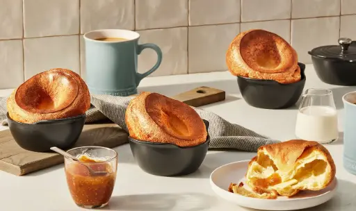 [PR/04043] Mini-Cocotte hoch rund 11 cm ohne Deckel Gourmand aus Gusseisen schwarz  - 1 Stück - Restposten