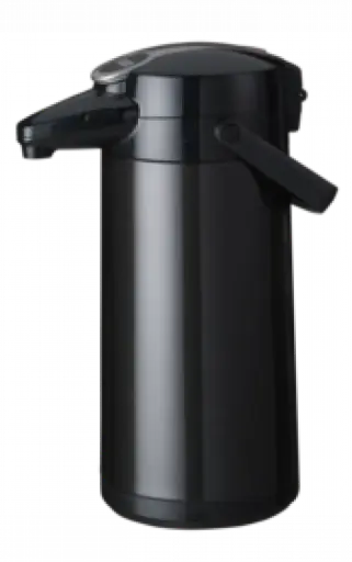 [PR/04051] Isolierkanne Airpot Furento 2,2 l Pumpkanne schwarz metallic / Edelstahl  