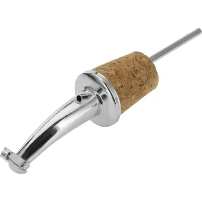 [PR/04072] Ausgießer »Classic Gastro«, kurz,Nat-Kork,Kläpp.,lose