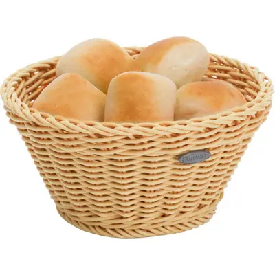 [PR/08264] Korb »Coolorista« rund, Ø 18 x 10 cm, hellbeige
