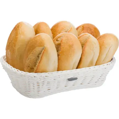 [PR/08272] Korb »Coolorista« rechteckig, 26,5 x 19 x 7 cm, weiß