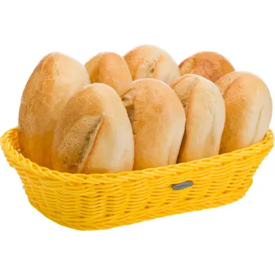 [PR/08275] Korb »Coolorista« rechteckig, 26,5 x 19 x 7 cm, zitronengelb