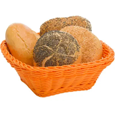 [PR/08298] Korb »Coolorista« quadratisch, 19 x 19 x 7,5 cm, orange