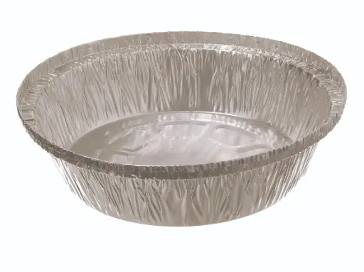 [PR/04157] Schalen Alu rund 1450 ml Ø 22,7 cm · 4,4 cm - 100 Stück  