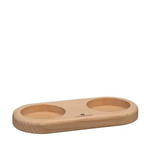 [PR/04237] Mühlenuntersetzer 17 x 8 cm Buche natur -Zassenhaus  