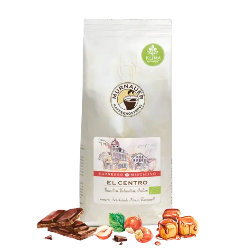 [PR/04251] Kaffee - El Centro – Espresso Mischung – BIO - 250g ganze Bohne