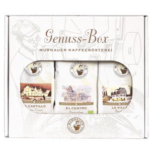 [PR/04255] Kaffee - Genuss-Box „Murnau“ - 3 x 250g ganze Bohne  