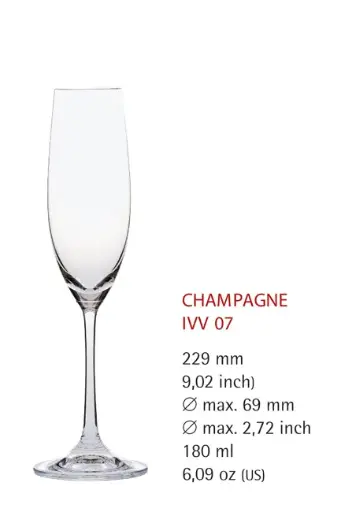 [PR/04276] Champagner 07 ohne Füllstrich Serie 1832 In Vino Veritas  