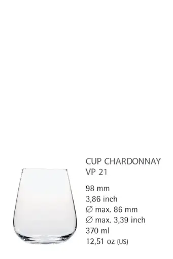 [PR/04279] Cup Chardonnay 21 mit Füllstrich 0,2 l Serie Vinophil