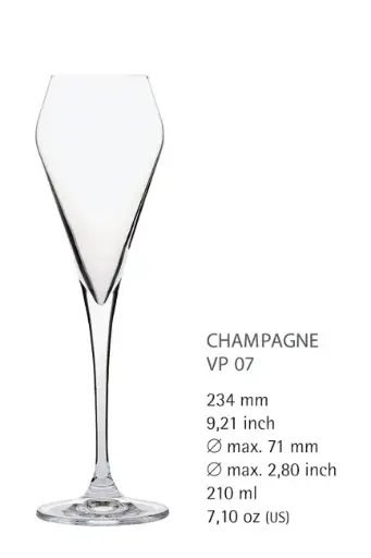 [PR/04281] Chamagner 07 ohne Füllstrich Serie Vinophil  