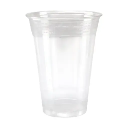 [PR/04318] Trinkbecher "Clear Cup" rPET 400 ml Ø 9,5 cm klar 1000 Stück