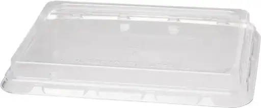 [PR/04368] Deckel rPet zu Schale eckig 1200 ml  - 240 Stück 