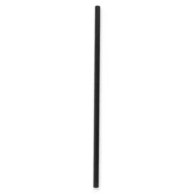 [PR/04417] Trinkhalme 197 mm  Ø 6 mm Papier schwarz  - 250 Stück 
