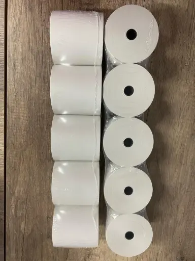 [PR/04426] Kassenrollen recycling für Nadeldrucker 76 mm x 80 m x 12 mm - 50 Rollen  - Restposten