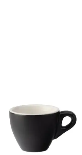 [PR/04491] Barista Espresso Matt Black Cup 2.75oz (8cl) 