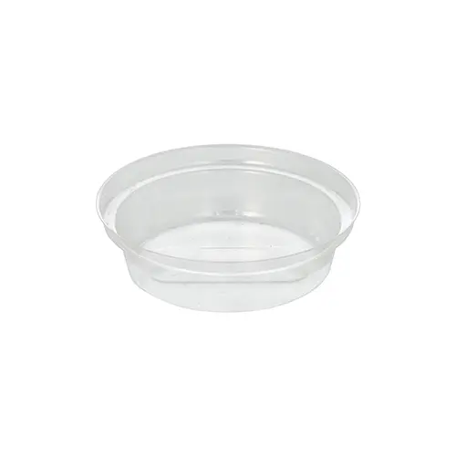 [PR/01052] Einsätze PET "Hurricane" rund Ø 9 cm · 2,2 cm glasklar