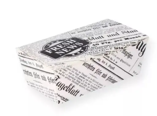 [PR/02786] Fingerfood Box klein "Zeitung" 200 Stück