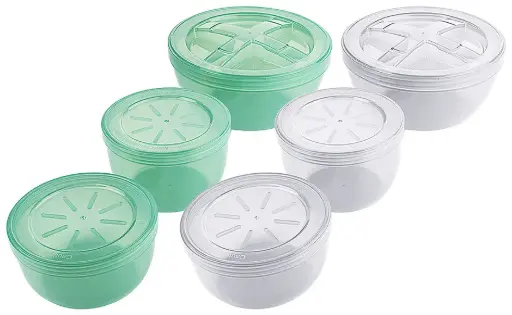 Schale mittel 500 ml mit Deckel 11 x 7,5 cm Eco Take out