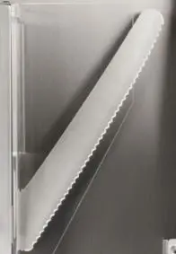 [PR/00505] Messer zu Brötchen-Schneider Twin Cut ( Ersatz )