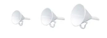 [PR/02016] Trichter Set 3tlg granit aus PP  