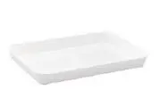 [PR/02053] Auslageschale 350 x 250 x 36 mm aus Kunststoff  weiß