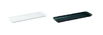 Auslageplatte 420 x 140 mm aus Melamin   