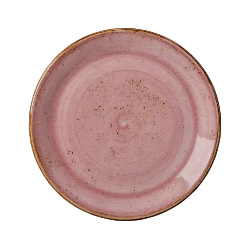 Coupe Teller flach Serie Craft rosa